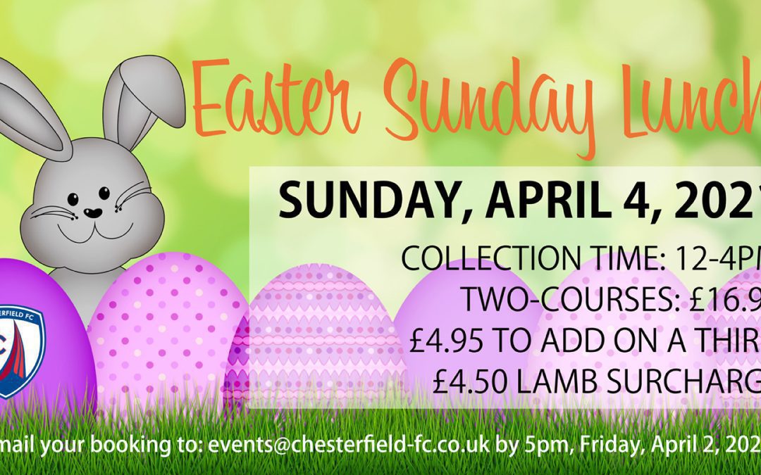 Easter Sunday takeaway