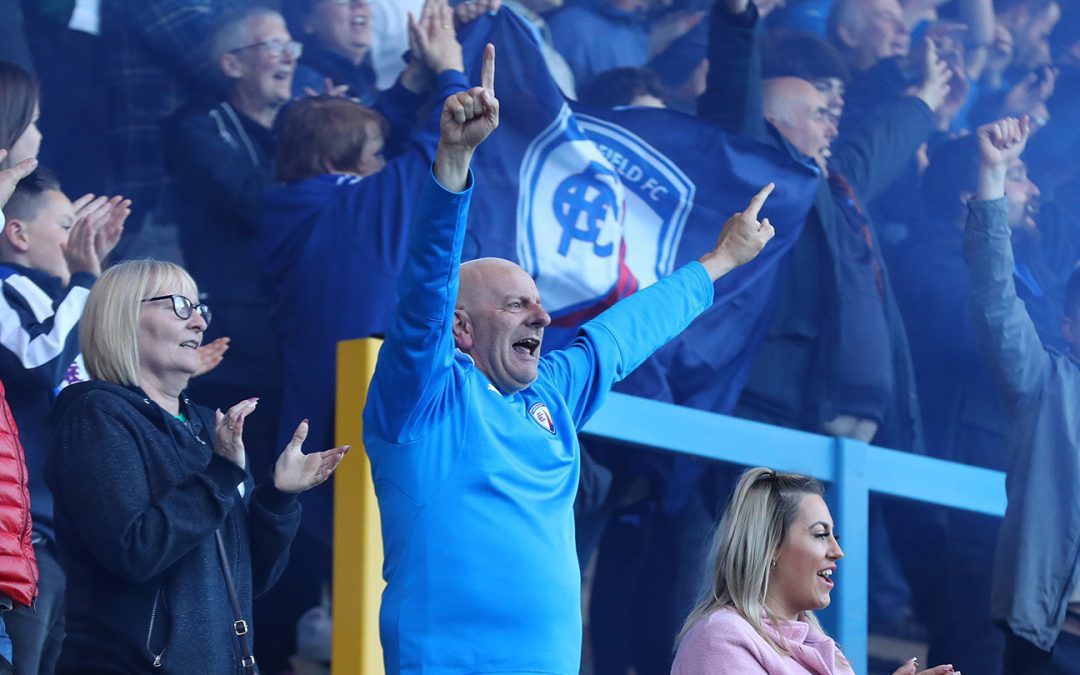 Spireites through to play-off semis