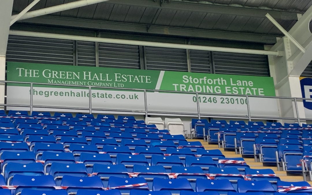 Limited availability of advertising boards