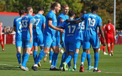 Spireites progress in Emirates FA Cup