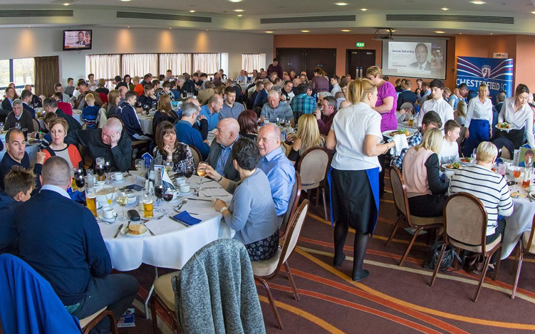 Andy Morris at Senior Spireites lunch