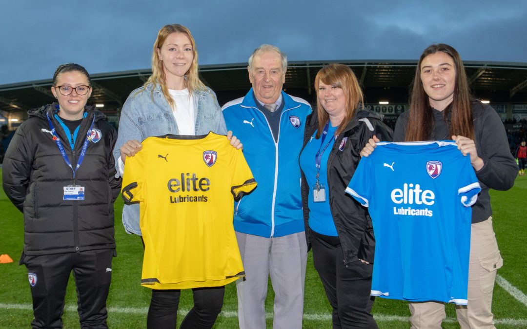 Elite Lubricants sponsor Chesterfield FC Women