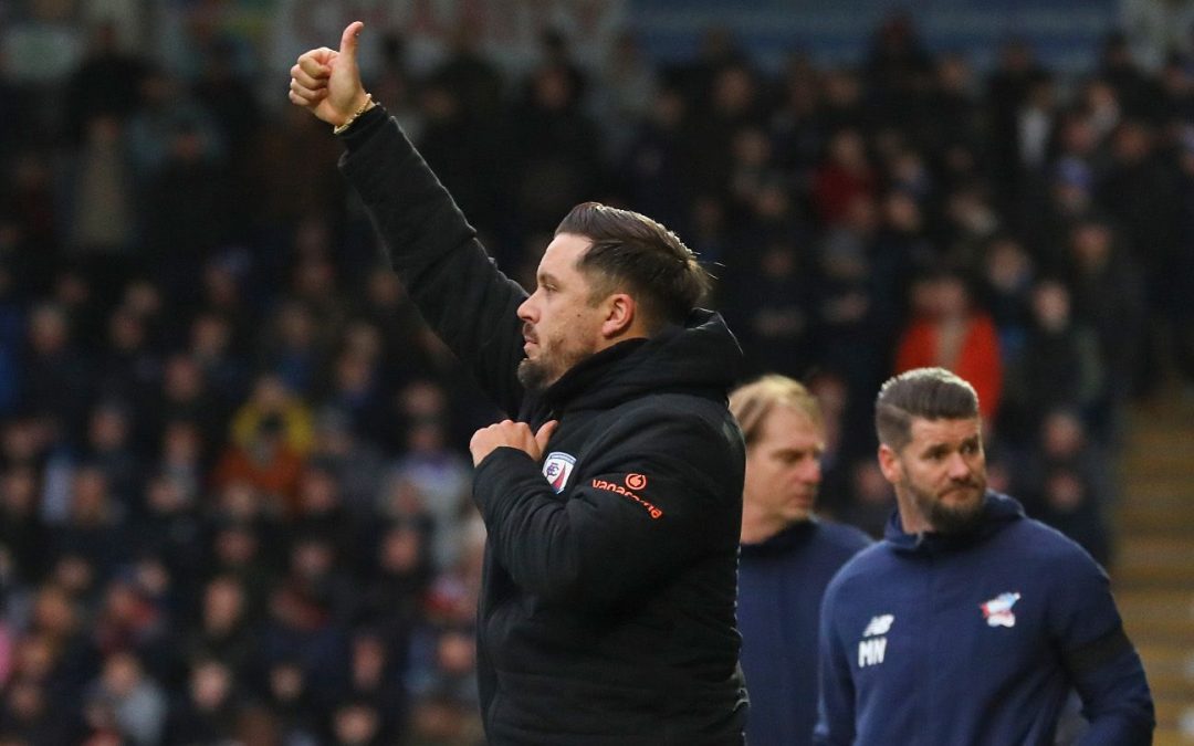 Webb says the Spireites are ‘up for the fight’ ahead of replay