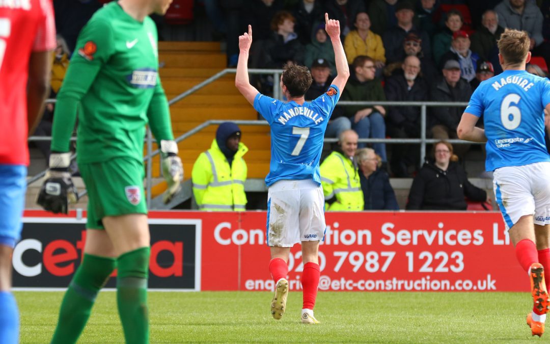 Spireites win at Dagenham