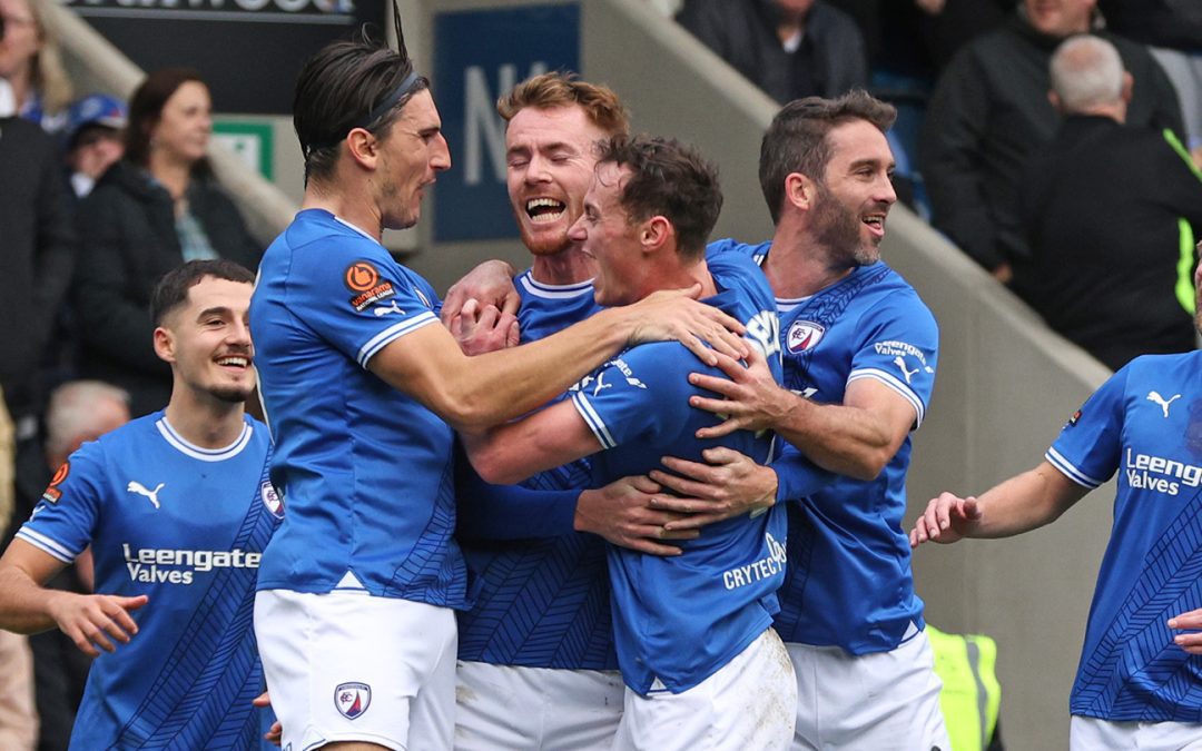 Spireites beat League One leaders in Cup