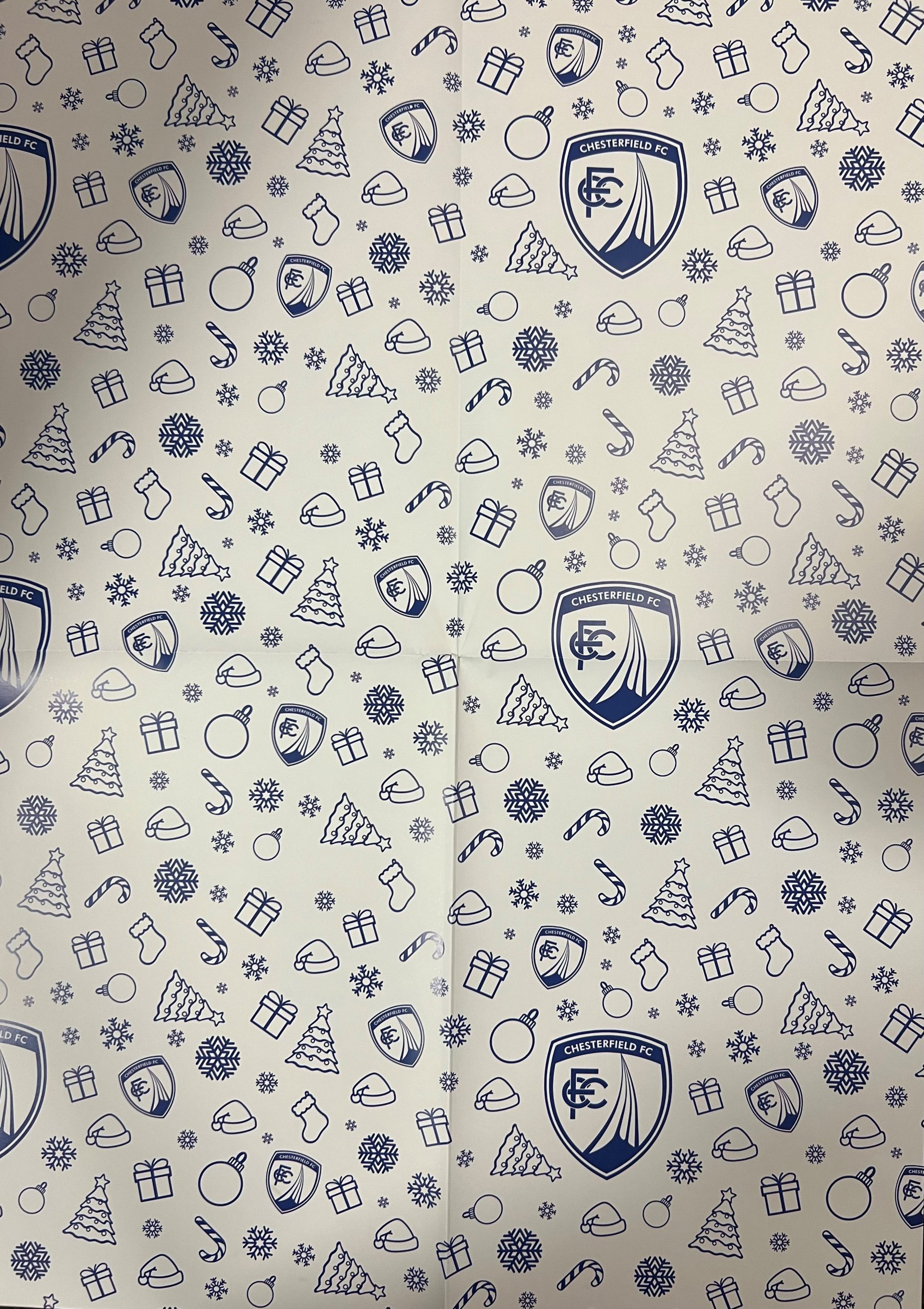 Chesterfield FC Wrapping Paper Chesterfield FC