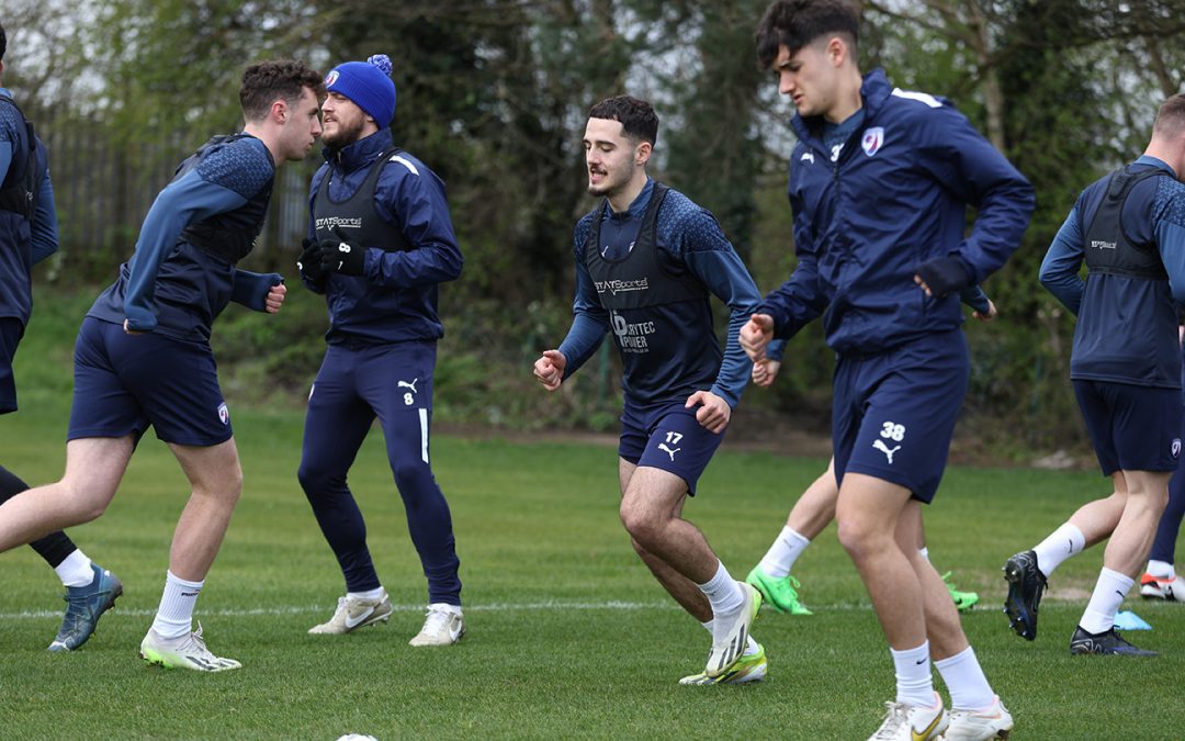 Players preparing for Good Friday fixture