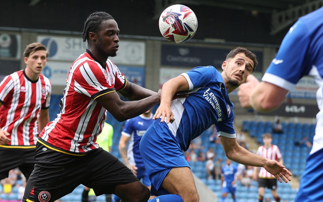 Spireites beaten by Sheffield United