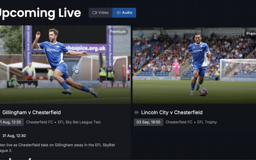 Video guide to accessing match commentary