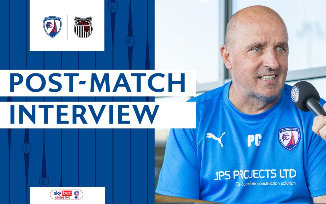 Post-match interview: Grimsby Town (h)