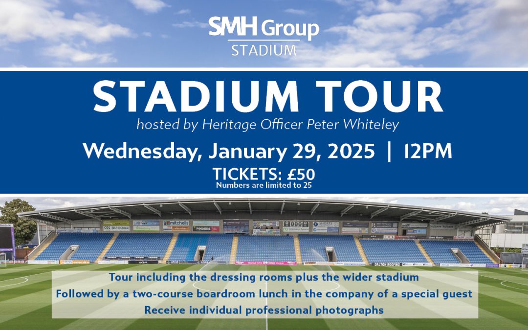 Special stadium tour taking place in New Year
