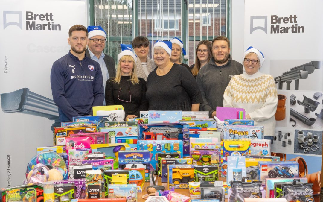 Over 450 families benefit from Chesterfield FC Christmas Toy Appeal!