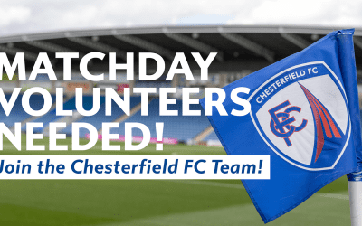 Join the Chesterfield FC team – matchday volunteers required
