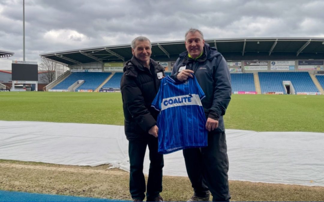 Former Spireite visits with Polish ex-pro