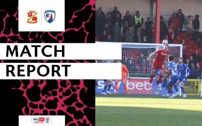 Spireites edged-out at Swindon