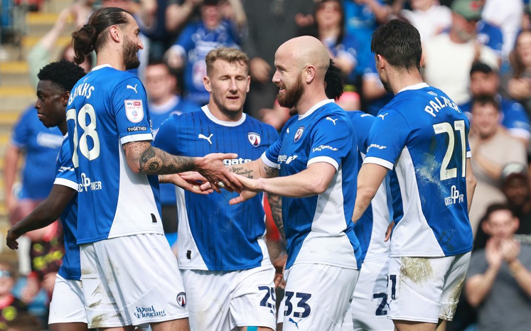 Spireites hit three to beat Fleetwood