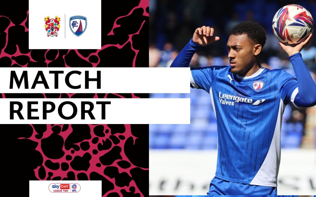 Spireites lose at Tranmere