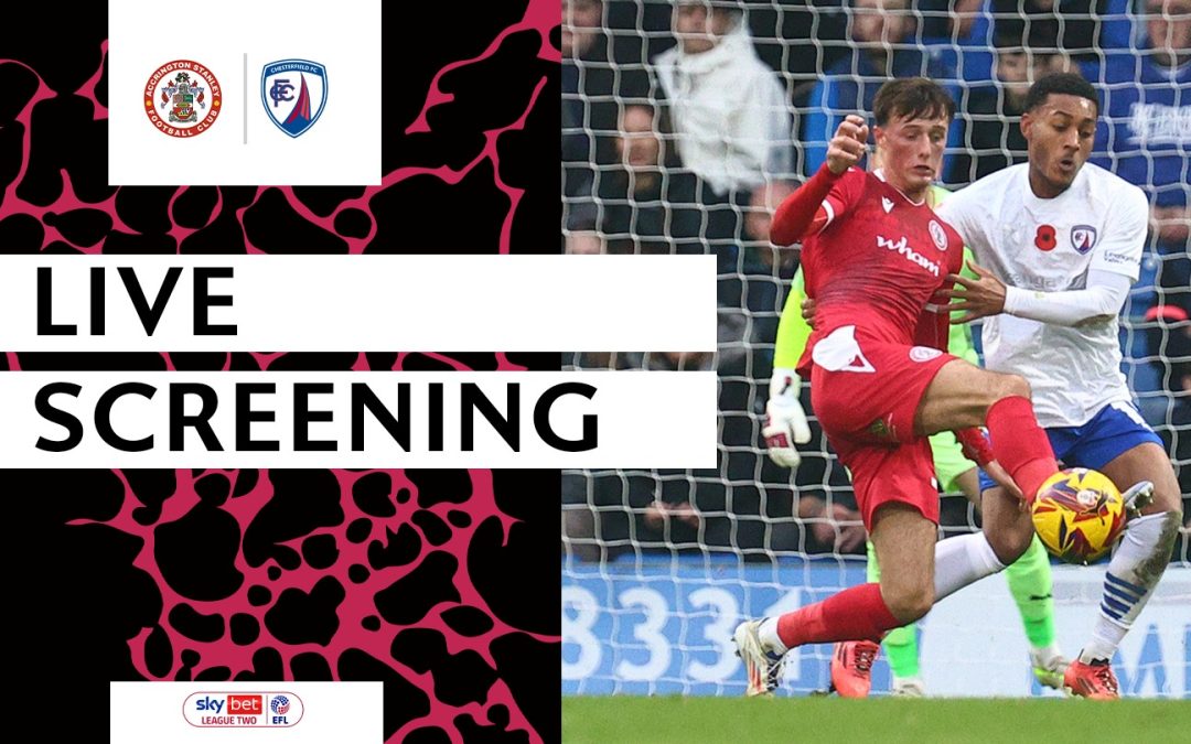 Watch screening of Accrington match at the SMH Group Stadium