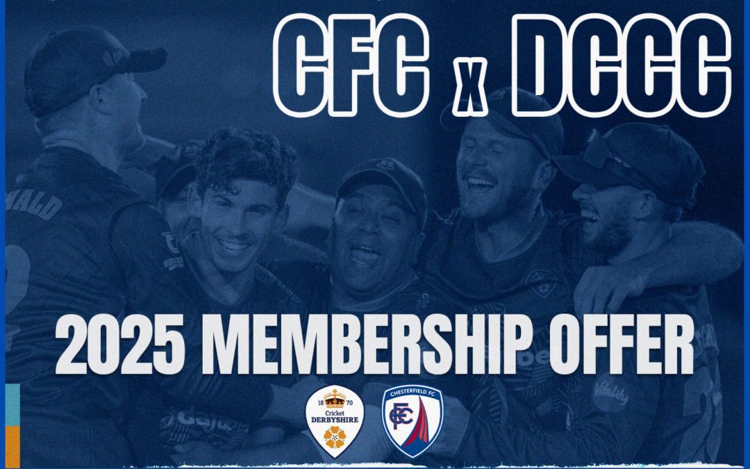 Derbyshire CCC membership offer for Spireites season ticket holders