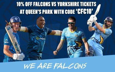 Discounted tickets to watch the Falcons at Queen’s Park