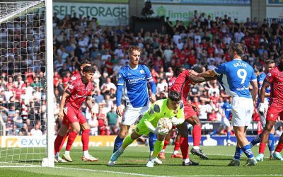 Defeat in first leg of semi-final