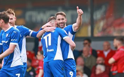Spireites reach the play-offs!