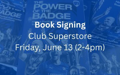 Book signing on Friday