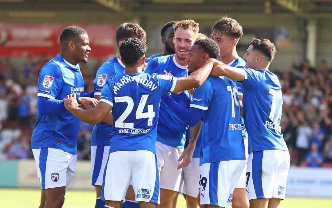 Spireites win at Cheltenham