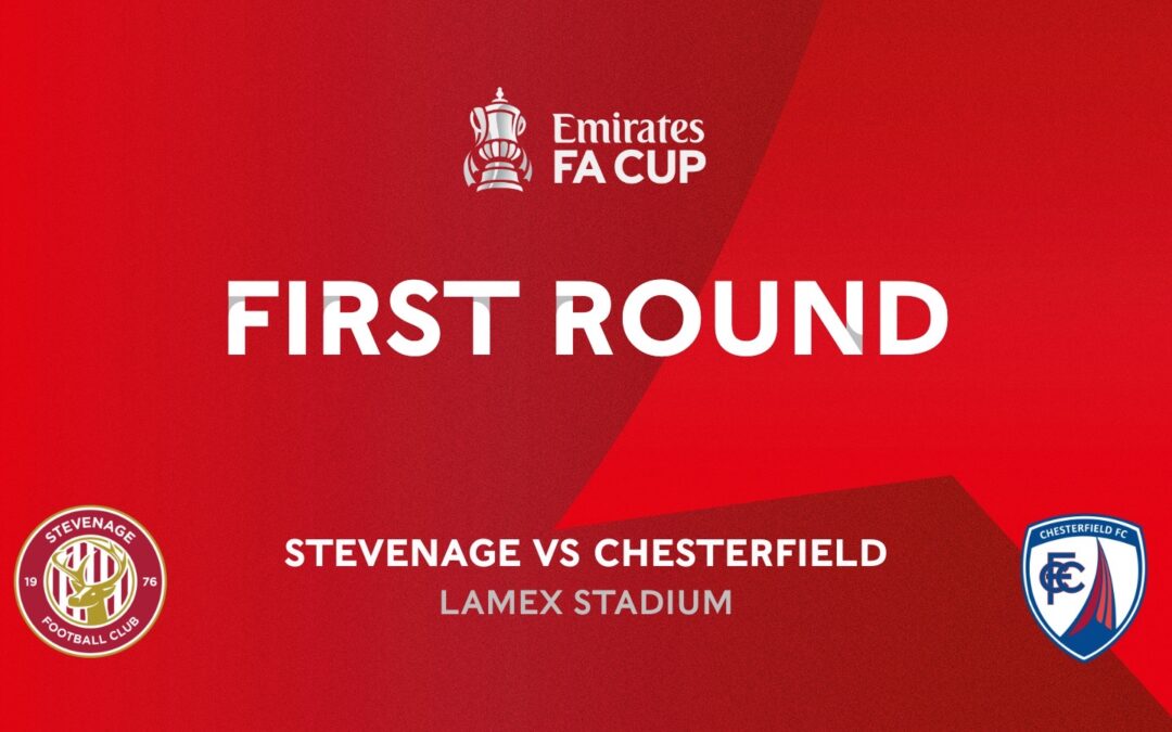 Spireites away at Stevenage in FA Cup