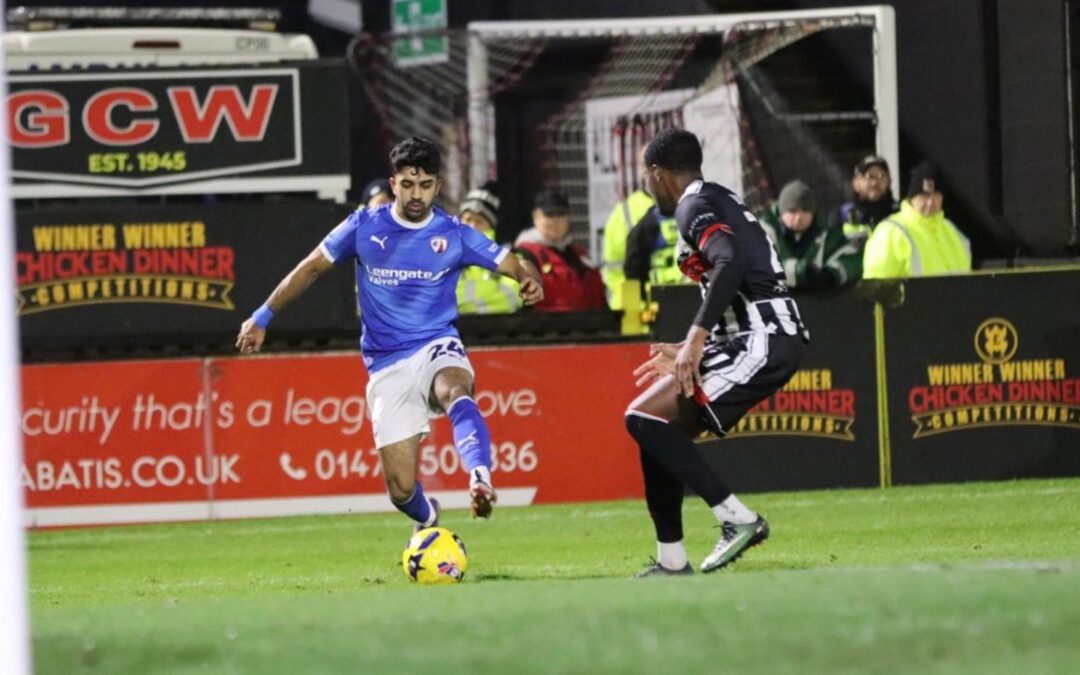 Spireites win at Grimsby