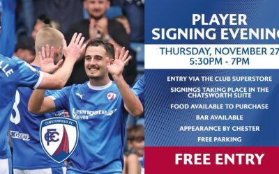 Player signing evening