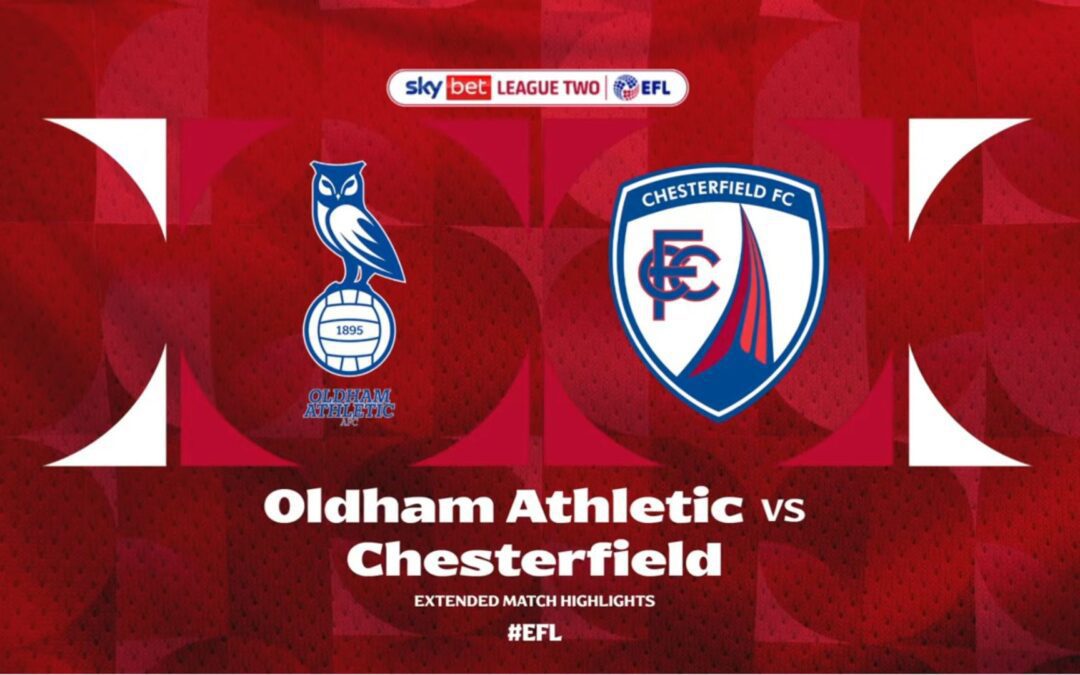 Match highlights: Oldham Athletic (a)
