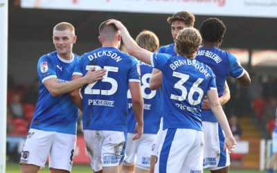 Spireites claim three points at Accrington