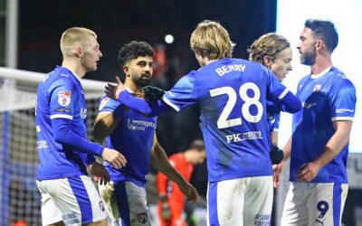 Spireites up to sixth after victory over Colchester United