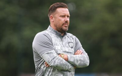 Danny Webb ahead of Fleetwood fixture