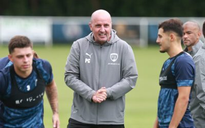 Manager speaks ahead of home play-off leg