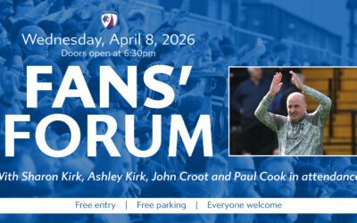 Fans’ Forum event tonight
