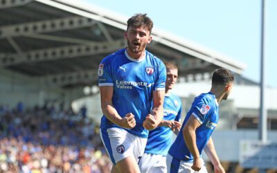 Spireites beat Crewe to go seventh
