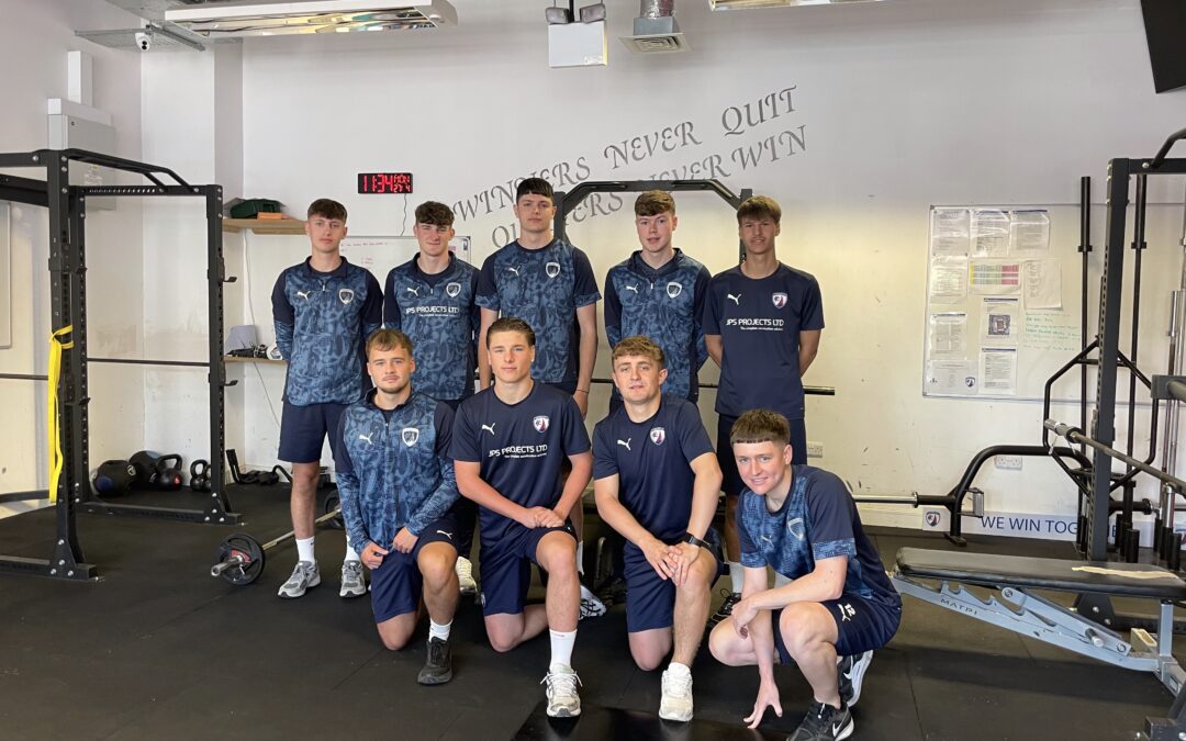Academy players secure personal trainer qualification