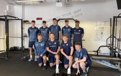 Academy players secure personal trainer qualification