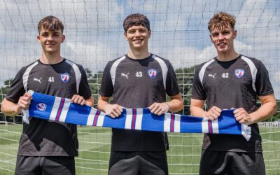 Young Spireites trio commit futures to club