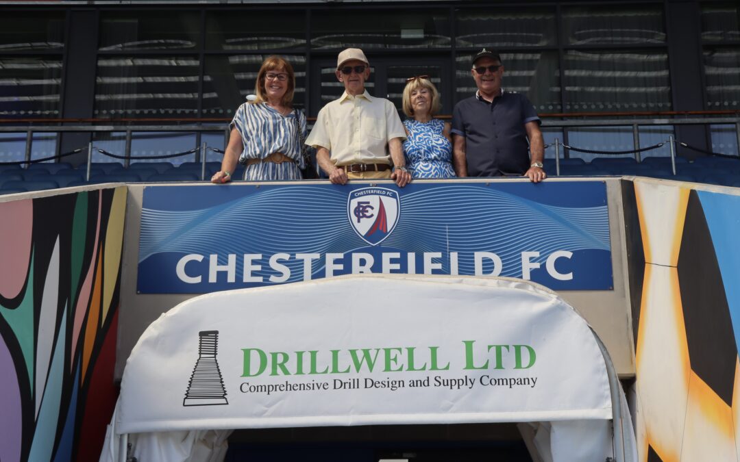 Drillwell Ltd renew their sponsorship across key matchday areas